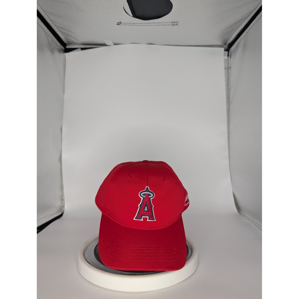 OC Sports Team MLB Los Angeles Angels Red Adjustable Baseball Hat Cap OSFM